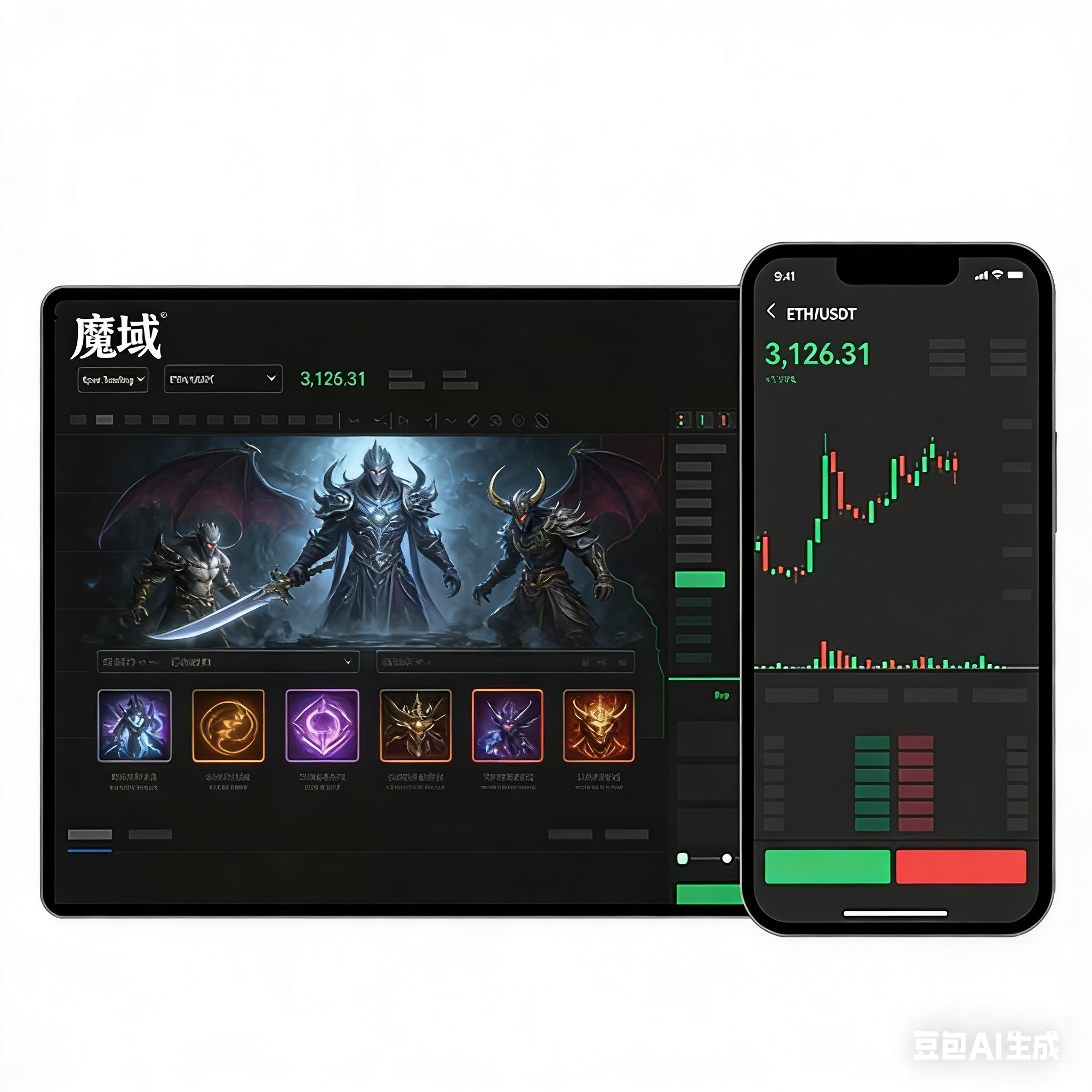 翅膀升级进阶画面